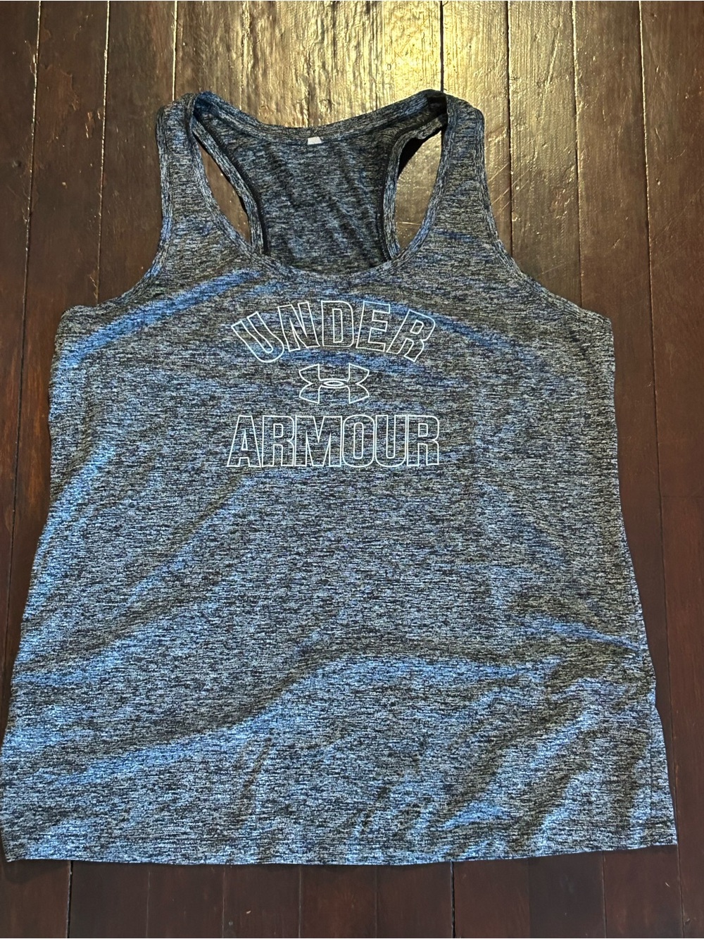 Under Armour Women’s Heather Charcoal Racerback Tank